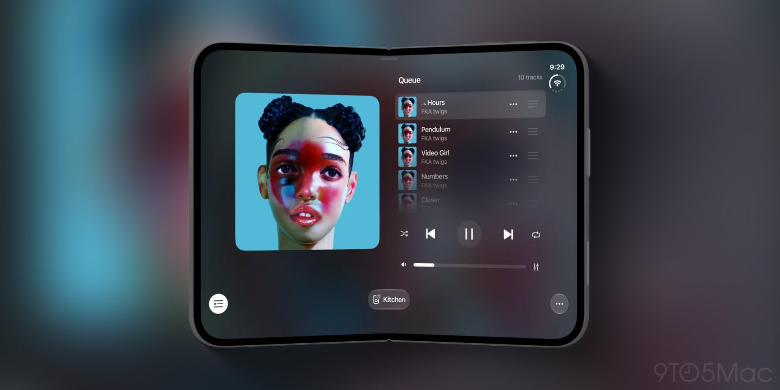 Ứng dụng Sonos hiển thị trên iPhone Duo
