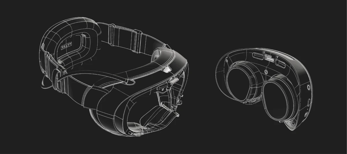 Bản vẽ khung kính và cụm quai đeo Steam Frame