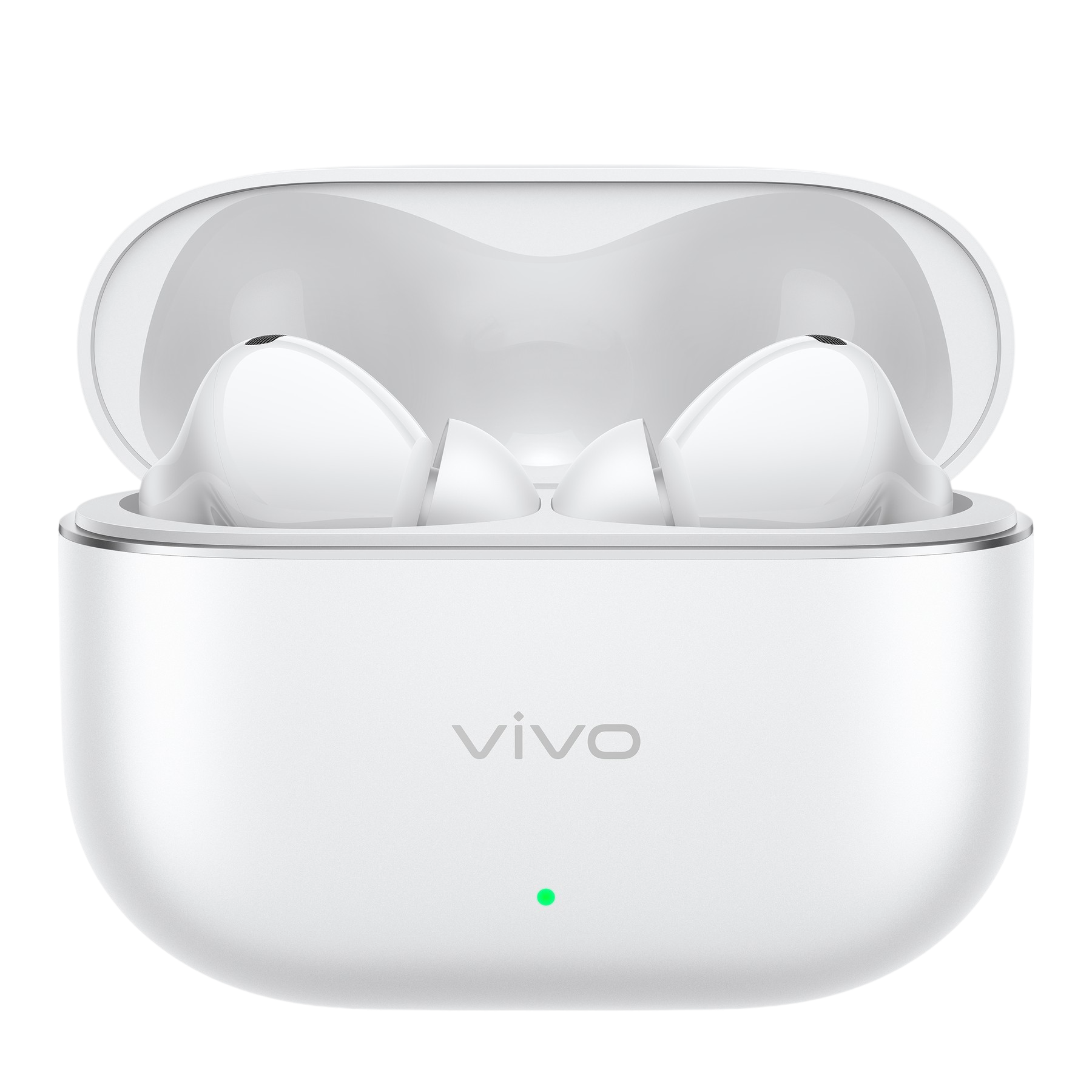vivo Buds Ultra bản trắng khi mở hộp sạc