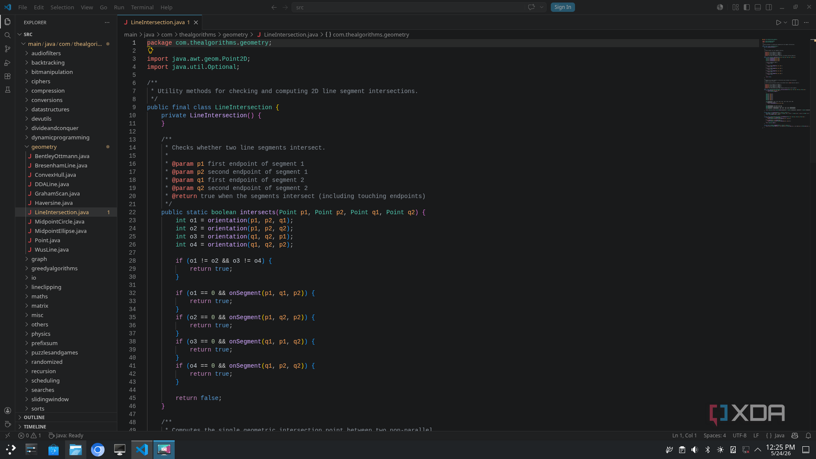 VS Code đang mở dự án trong profile riêng