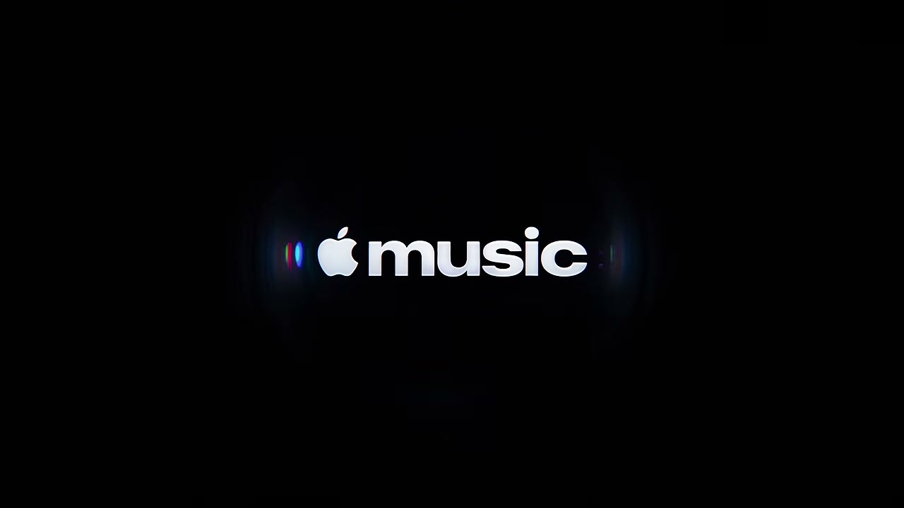 Wordmark Apple Music ở cuối phim hậu trường